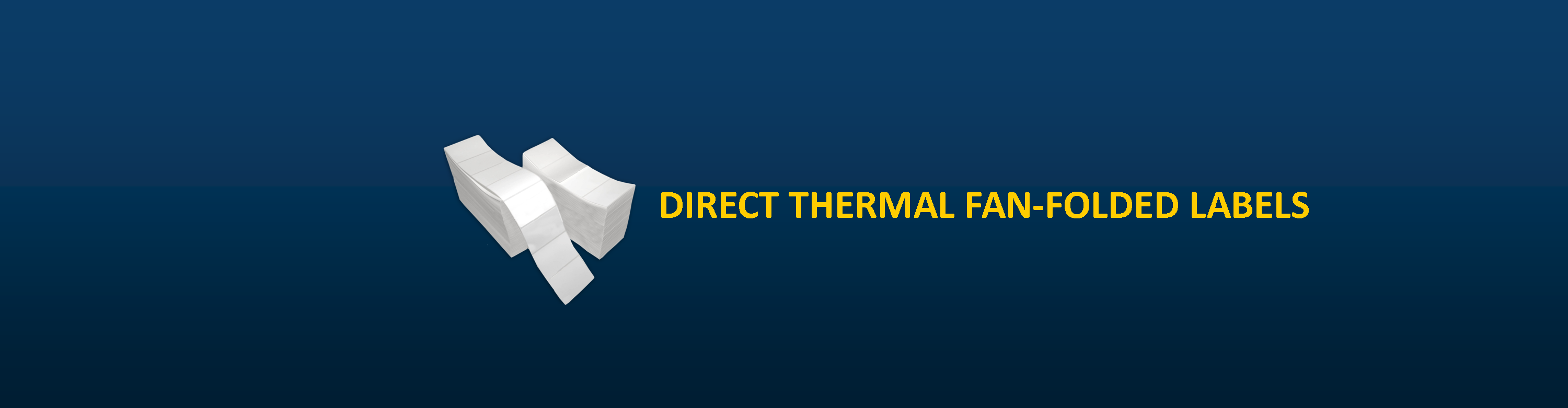 Direct Thermal Fan-Folded Labels