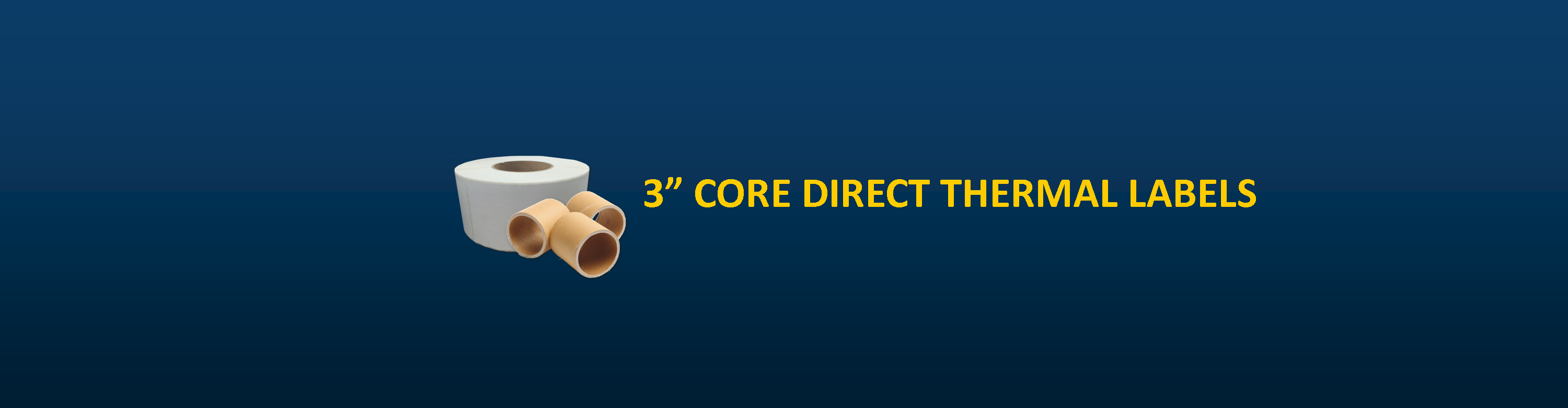 Direct Thermal on 3" Core