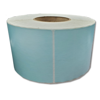 4" x 6" Thermal Transfer Roll Labels (Blue)