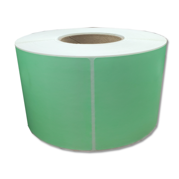 4" x 6" Thermal Transfer Roll Labels (Green)