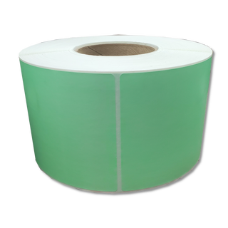 4" x 6" Direct Thermal Roll Labels (Green)