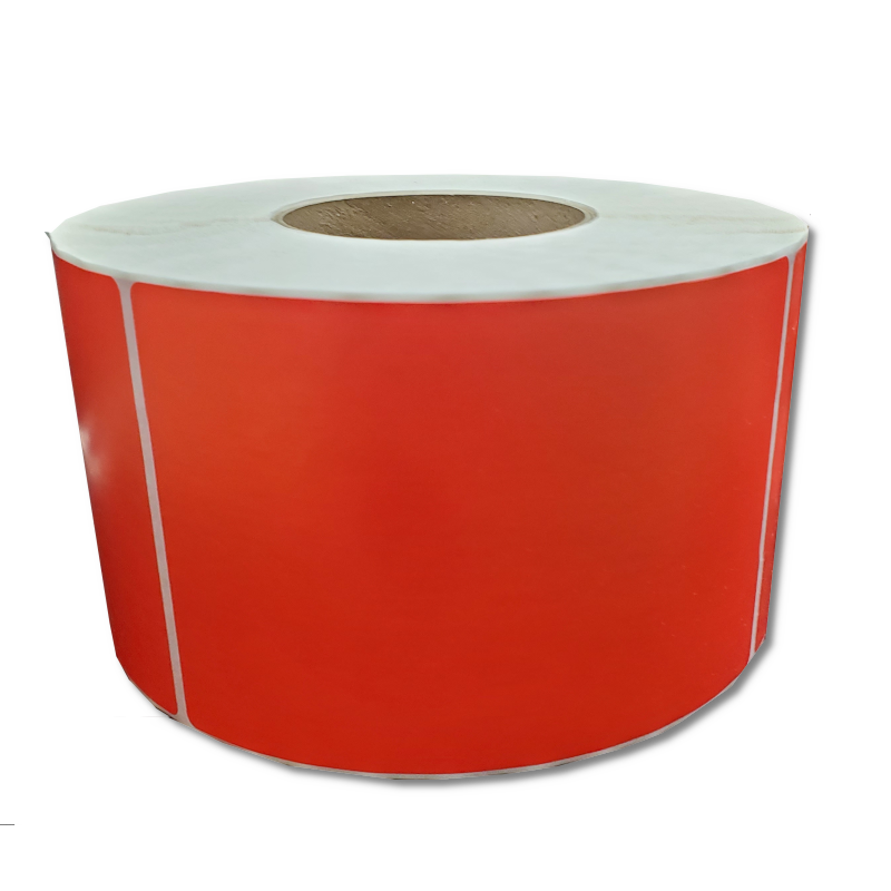 4" x 6" Direct Thermal Labels (Red)